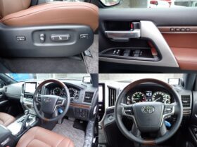 
									TOYOTA Land Cruiser Wagon ZX Black 2020′ FG78R full								