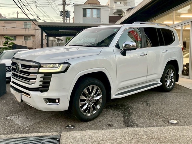 TOYOTA Land Cruiser Wagon ZX Pearl White 2024′ FGFOJ