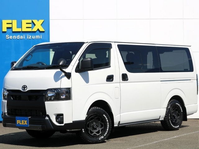 TOYOTA Hiace Van Super GL Dark Prime 2 Long Pearl White 2023′ FGJBS