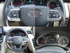 
									TOYOTA Land Cruiser Wagon ZX Pearl White 2024′ FKHHY full								