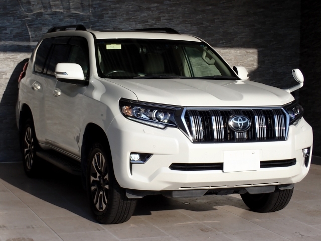 TOYOTA Land Cruiser Prado TX L Package Pearl White 2021′ FKHKD