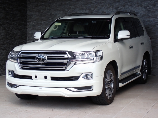 TOYOTA Land Cruiser Wagon ZX Pearl White 2020′ FKHLP