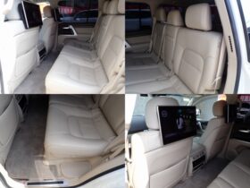 
									TOYOTA Land Cruiser Wagon ZX Pearl White 2020′ FKHLP full								