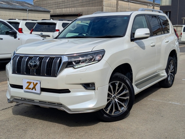 TOYOTA Land Cruiser Prado TZ-G Pearl White 2020′ FKHM5