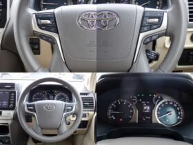 
									TOYOTA Land Cruiser Prado TX L Packet Matte Black Ed Pearl White 2023′ FKHM8 full								