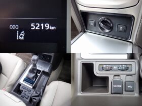 
									TOYOTA Land Cruiser Prado TX L Packet Matte Black Ed Pearl White 2023′ FKHM8 full								