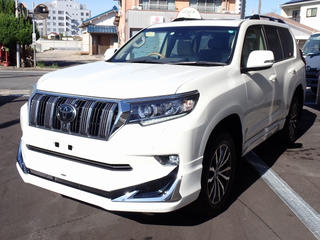 TOYOTA Land Cruiser Prado TX L Package Pearl White 2020′ FKHMJ