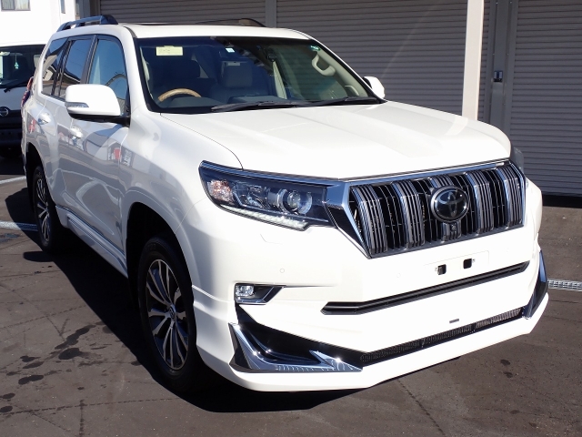 TOYOTA Land Cruiser Prado TX L Package Pearl White 2020′ FKHMJ