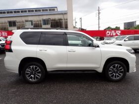 
									TOYOTA Land Cruiser Prado TX L Package Pearl White 2022′ FKHNK full								