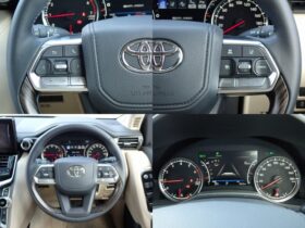 
									TOYOTA Land Cruiser Wagon ZX Pearl White 2024′ FKHNT full								