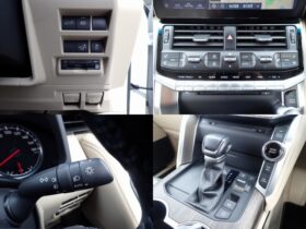
									TOYOTA Land Cruiser Wagon ZX Pearl White 2021′ FMMRU full								