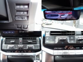 
									TOYOTA Land Cruiser Wagon ZX Pearl White 2022′ FMMRZ full								
