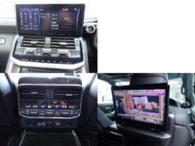 
									TOYOTA Land Cruiser Wagon ZX Pearl White 2022′ FMMRZ full								