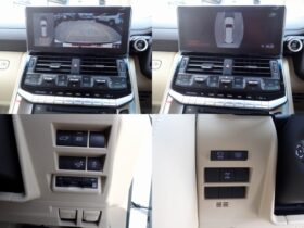 
									TOYOTA Land Cruiser Wagon ZX Pearl White 2022′ FORVW full								