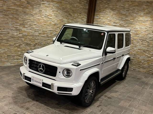 Mercedes-Benz G Class G400d AMG Line Pearl White 2021′ GFKBK
