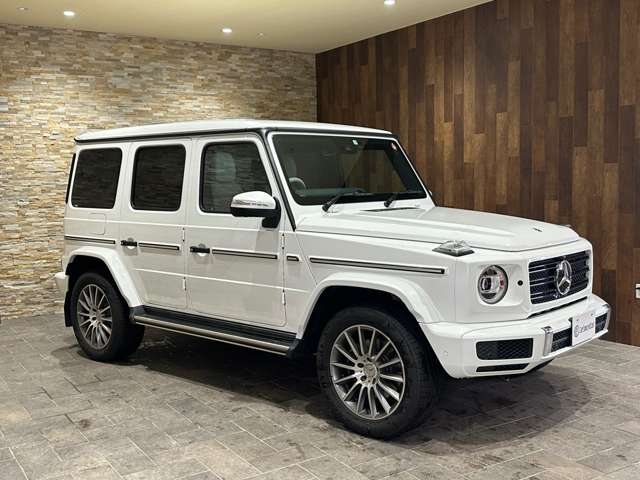 Mercedes-Benz G Class G400d AMG Line Pearl White 2021′ GFKBK