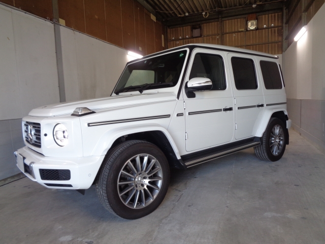 Mercedes-Benz G Class G400d Pearl White 2022′ H22M4