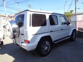 
									Mercedes-Benz G Class G400d Pearl White 2022′ H22M4 full								