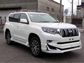 
									TOYOTA Land Cruiser Prado TX L Package Sunroof 7 Seater Pearl White 2021′ HAN8K full								