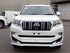 
									TOYOTA Land Cruiser Prado TX L Package Sunroof 7 Seater Pearl White 2021′ HAN8K full								