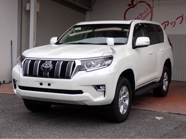 TOYOTA Land Cruiser Prado TX Sunroof 7-seater 4WD Pearl White 2021′ HH2N0