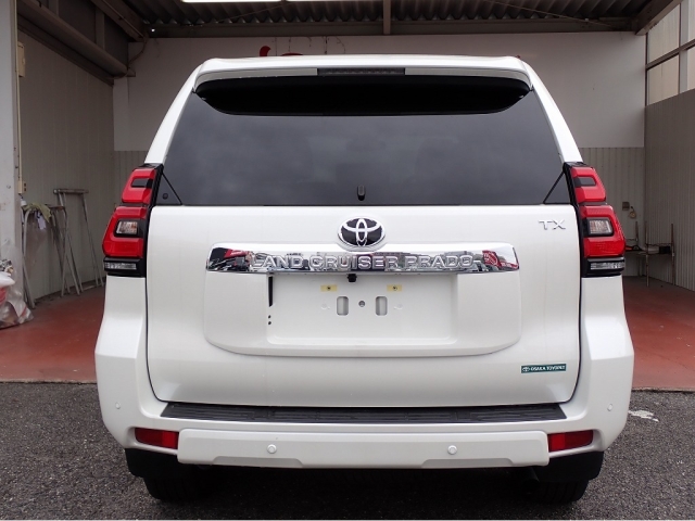TOYOTA Land Cruiser Prado TX Sunroof 7-seater 4WD Pearl White 2021′ HH2N0