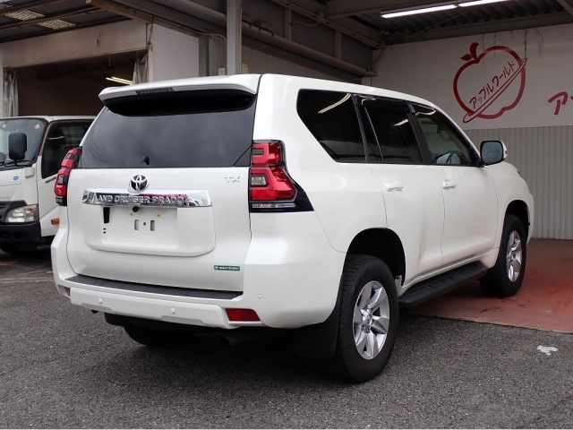 TOYOTA Land Cruiser Prado TX Sunroof 7-seater 4WD Pearl White 2021′ HH2N0