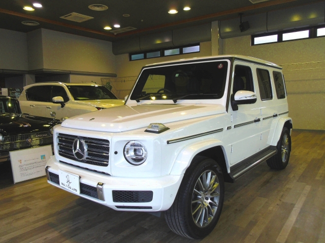 Mercedes-Benz G Class G400d AMG Line Pearl White 2021′ JWY9Y