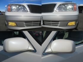 
									TOYOTA Celsior C Specifications Pearl White/Gray 1997′ L83TZ full								